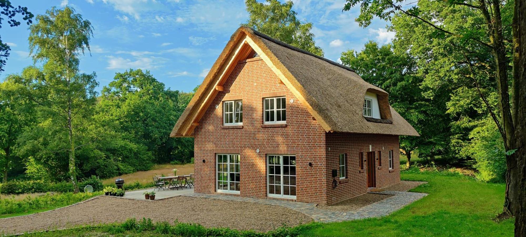 Reetdachhaus In Der Bremer Schweiz Extérieur photo